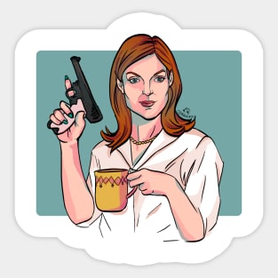 Extreme housewife Sticker